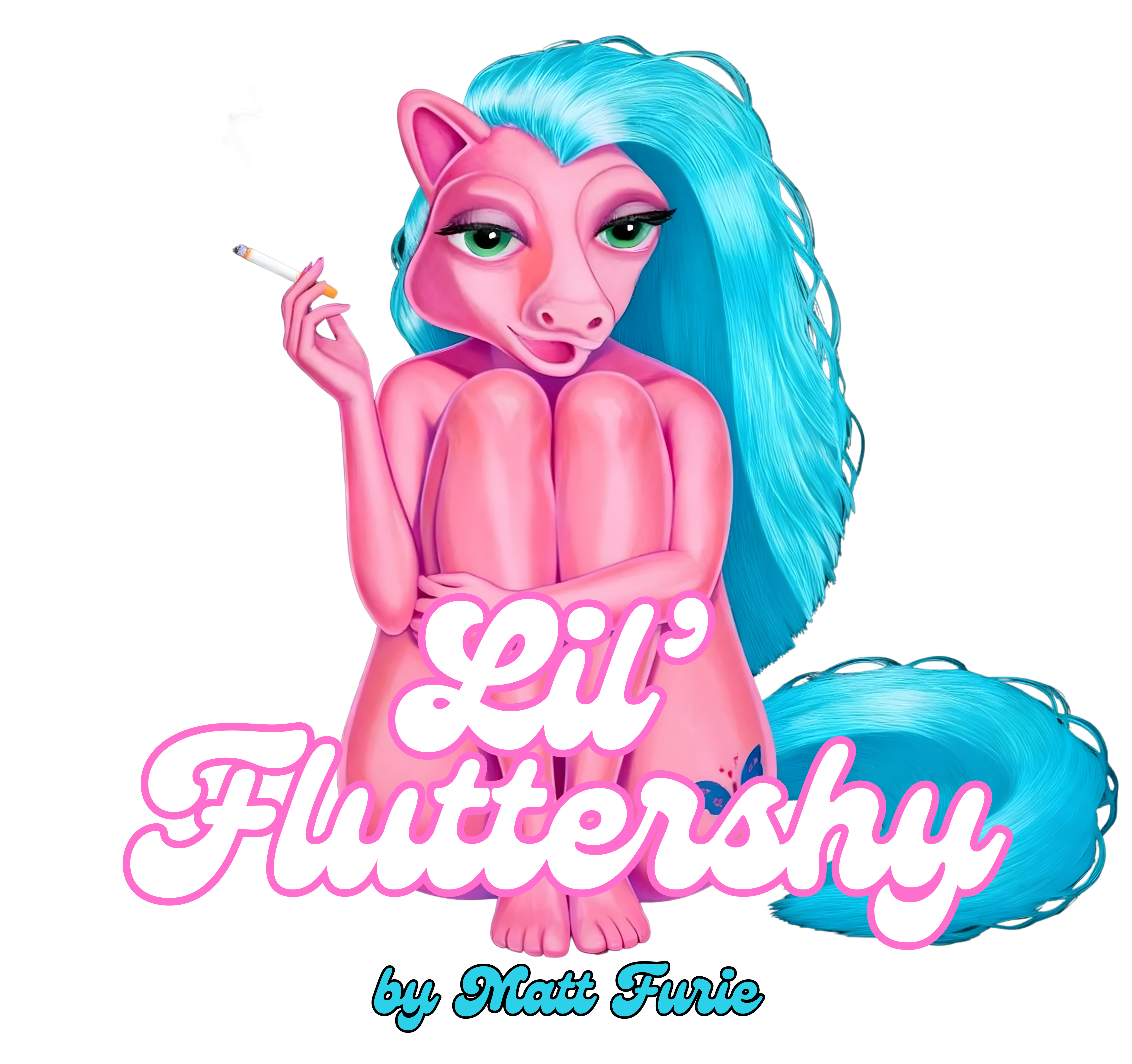 Lil' Fluttershy by Matt Furie